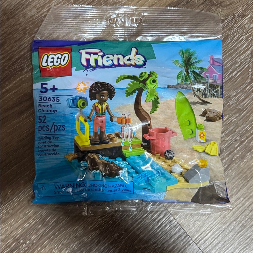 LEGO Friends Beach Adventure Set with Green and Blue